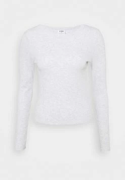 Cotton On THE TURN BACK LONG SLEEVE - T-shirt à manches longues Prix Ourlé t-shirts et tops col rond femme