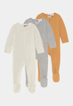Cotton On LONG SLEEVE ZIP ROMPER 3 PACK UNISEX - Grenouillère Prix Incroyables cadeaux de naissance col rond