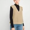 Prix Équitable Cotton On VEST - Pullover pulls et gilets col en v profond femme
