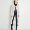 Cotton On Prix Équitable RIBBED LONGLINE CARDIGAN - Gilet pulls et gilets col en v profond femme