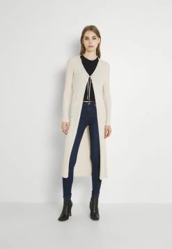Cotton On Prix Équitable RIBBED LONGLINE CARDIGAN - Gilet pulls et gilets col en v profond femme