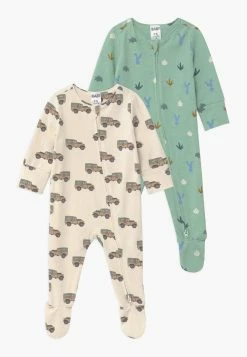 Cotton On Produit de première qualité LONG SLEEVE ZIP ROMPER 2 PACK UNISEX - Grenouillère cadeaux de naissance col rond -France Cotton On Soldes Boutique 24df6046b79341fb8a443b18846cbcae