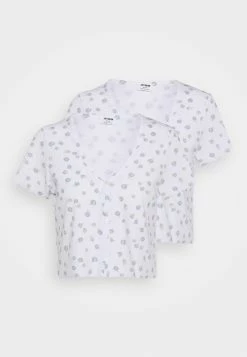 Cotton On Soldes En Ligne JANET BUTTON THROUGH SHORT SLEEVE 2 PACK - T-shirt imprimé t-shirts et tops col en v profond femme -France Cotton On Soldes Boutique 29bee299cd7e4fc3aed5e2c8f553c758