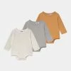 Cotton On Prix Cassé LONG SLEEVE BUBBYSUIT 3 PACK UNISEX - Body cadeaux de naissance col rond -France Cotton On Soldes Boutique 341c2c4a645644f1bb57e76869d2105f
