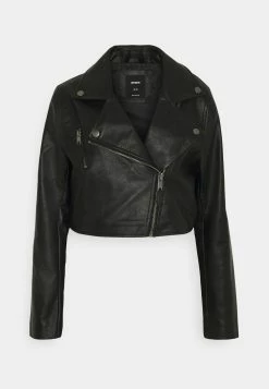 Cotton On Petit Prix CROP BIKER JACKET - Veste en similicuir vestes col revers femme -France Cotton On Soldes Boutique 39403e2b23584805af050c996ce07614