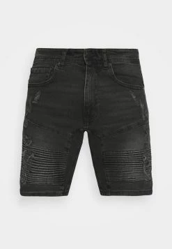 Prix Réduit Cotton On AGED MOTO RIPS - Short en jean shorts normale homme -France Cotton On Soldes Boutique 479d648799ec4ee7885b95235d5a6986
