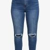 Première Qualité Cotton On HIGH RISE CROPPED - Jeans Skinny haute femme -France Cotton On Soldes Boutique 49b183f9e10540a292fa2c8d9c98a67d 7