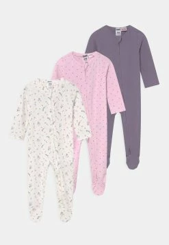 Cotton On LONG SLEEVE ZIP 3 PACK - Grenouillère Prix De Lancement cadeaux de naissance col rond enfant