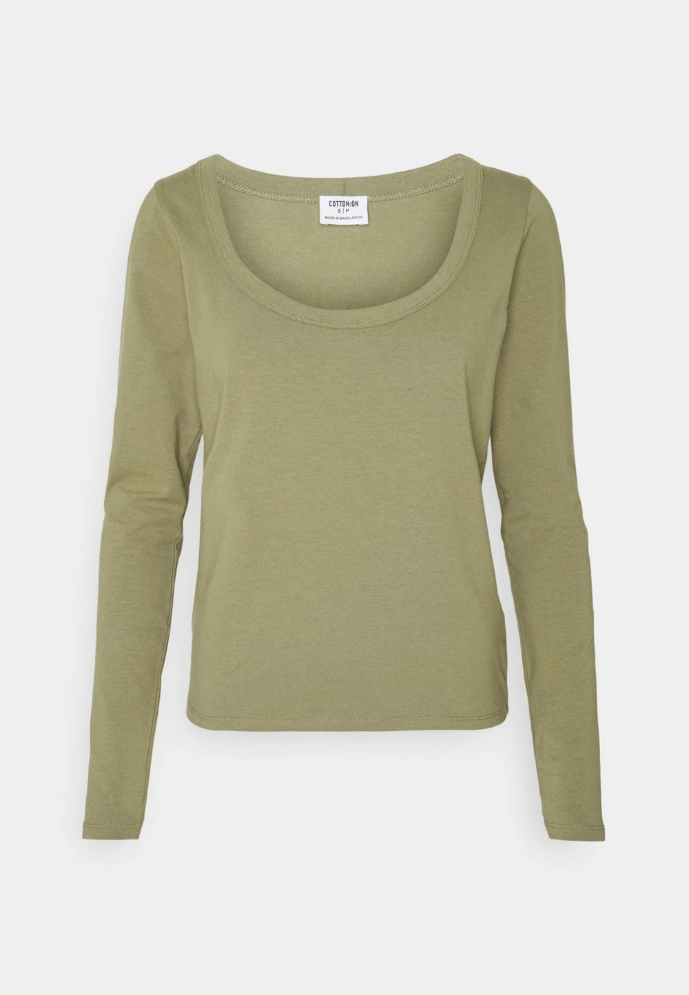 Vendre Cotton On EVERYDAY SCOOPED NECK LONG SLEEVE - T-shirt à manches longues t-shirts et tops encolure large ronde femme 6 Vendre Cotton On EVERYDAY SCOOPED NECK LONG SLEEVE - T-shirt à manches longues t-shirts et tops encolure large ronde femme – Image 4