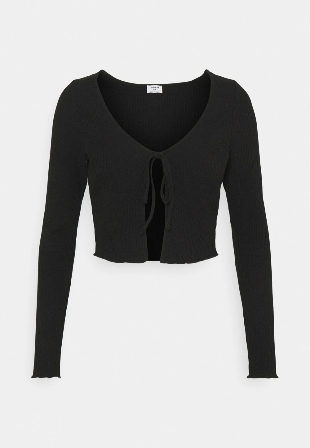 Cotton On VIVVY TIE FRONT - Gilet Qualité Excellente pulls et gilets laçage femme 8 Cotton On VIVVY TIE FRONT - Gilet Qualité Excellente pulls et gilets laçage femme – Image 6