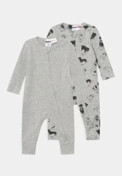 Meilleur Prix Garanti Cotton On THE LONG SLEEVE FOOTLESS ZIP 2 PACK UNISEX - Pyjama pyjamas col rond