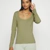 Vendre Cotton On EVERYDAY SCOOPED NECK LONG SLEEVE - T-shirt à manches longues t-shirts et tops encolure large ronde femme -France Cotton On Soldes Boutique 589dff301a7946f9a792bb25fcf94408