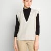Cotton On Promos VEST - Pullover pulls et gilets col en v profond femme -France Cotton On Soldes Boutique 608681ef6d7e4727bc93e2bfc0aa0b5c