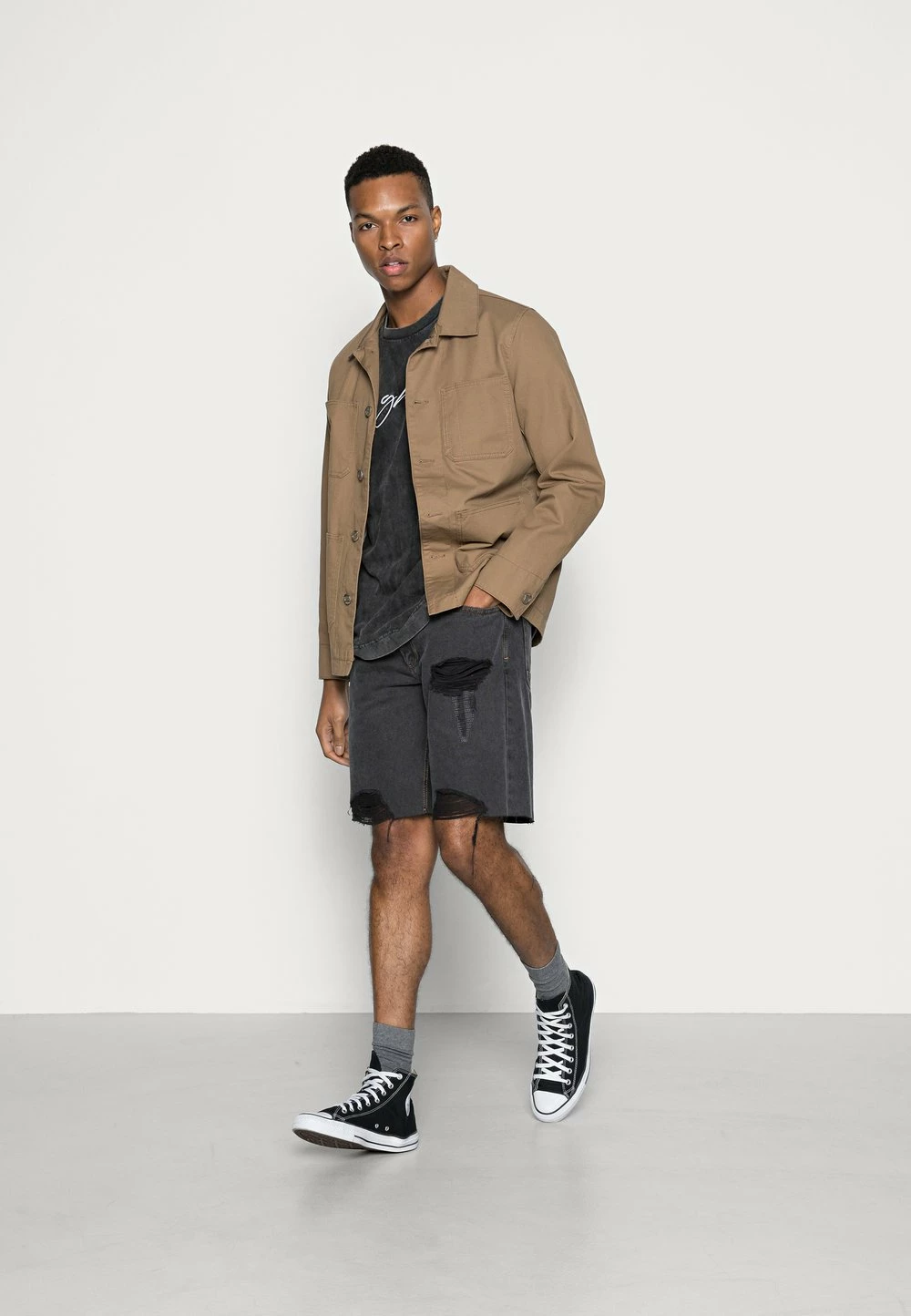 Qualité Fiable Cotton On LOOSE STRAIGHT - Short en jean shorts normale homme 4 Qualité Fiable Cotton On LOOSE STRAIGHT - Short en jean shorts normale homme – Image 2