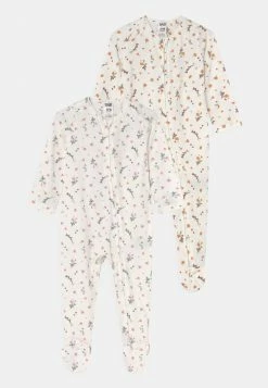 Cotton On Prix Discount LONG SLEEVE ZIP 2 PACK - Grenouillère cadeaux de naissance col en v enfant