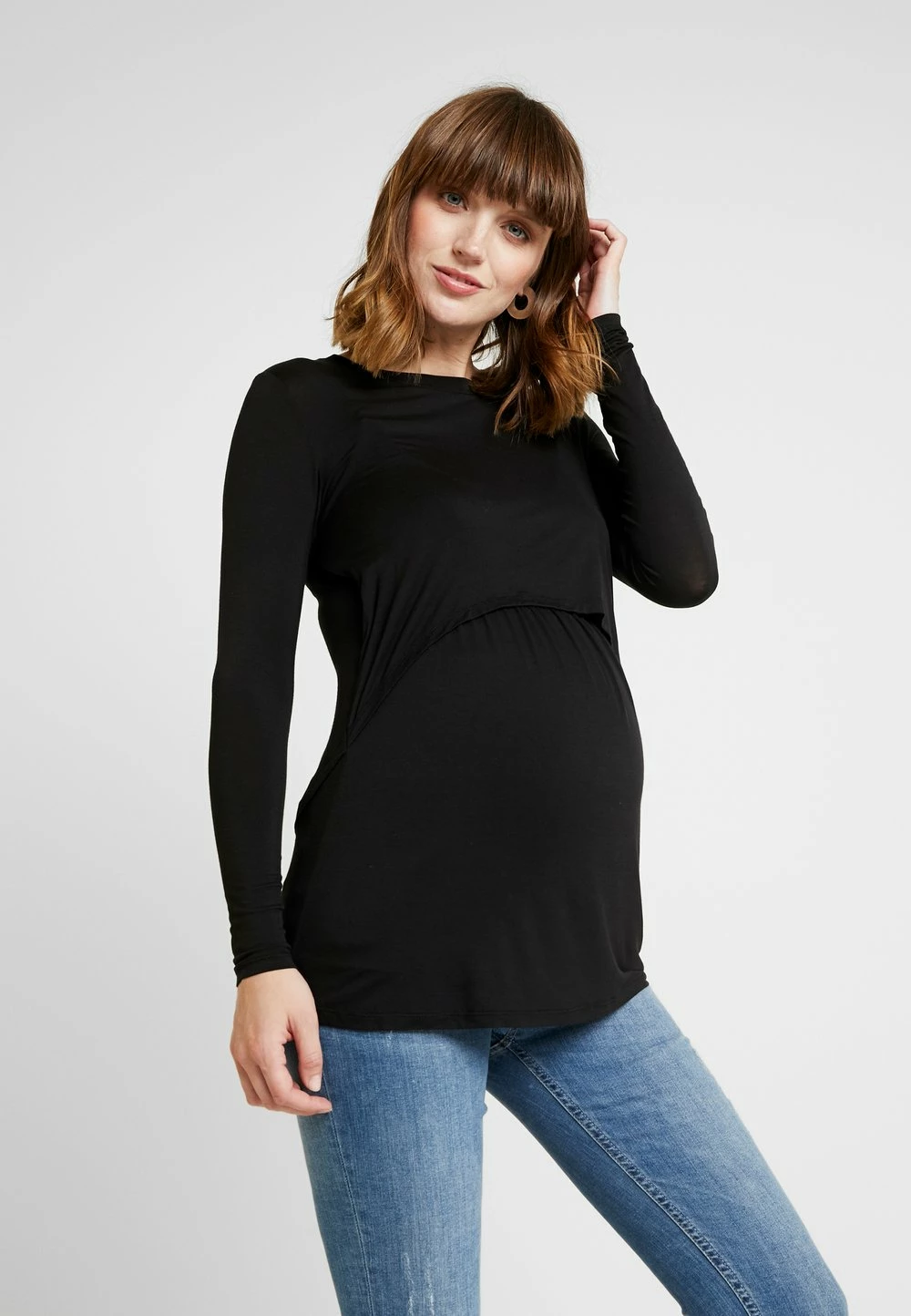 Cotton On Prix Gelé MATERNITY - T-shirt à manches longues t-shirts et tops col rond femme 3 Cotton On Prix Gelé MATERNITY - T-shirt à manches longues t-shirts et tops col rond femme