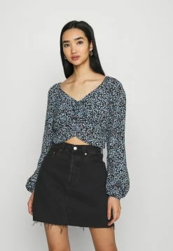 Bonne Qualité Cotton On V NECK LONG SLEEVE - Blouse chemises et blouses col en v profond femme