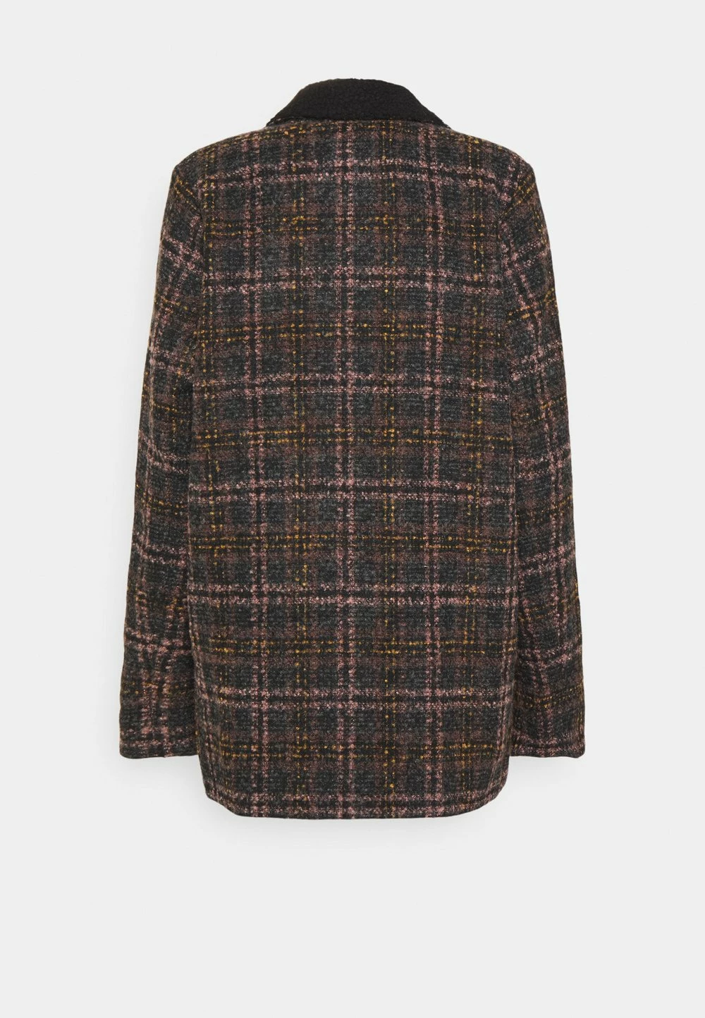 Cotton On CHECK COAT - Manteau court Meilleure qualité manteaux col revers femme 4 Cotton On CHECK COAT - Manteau court Meilleure qualité manteaux col revers femme – Image 2