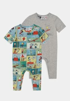 Cotton On SHORT SLEEVE LONG LEG 2 PACK UNISEX - Pyjama Haute Qualité pyjamas col rond