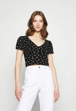 Cotton On ANNABELLE SHORT SLEEVE - T-shirt imprimé Petit Prix t-shirts et tops col en v profond femme