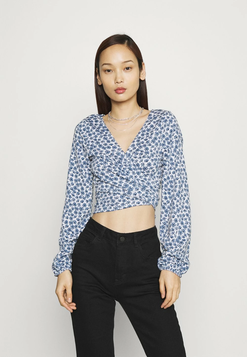 Cotton On JUDE TIE FRONT LONG SLEEVE - T-shirt à manches longues Bas Prix t-shirts et tops cache-cœur femme 3 Cotton On JUDE TIE FRONT LONG SLEEVE - T-shirt à manches longues Bas Prix t-shirts et tops cache-cœur femme