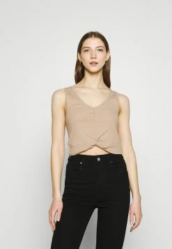 Prix Dynamité Cotton On TILLY TWIST FRONT TANK - Débardeur t-shirts et tops col en v profond femme