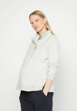 Cotton On MATERNITY ZIP FRONT - Sweatshirt Prix Exclusifs sweats & sweats à capuche col camionneur femme