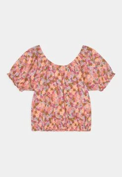 Plus Bas Prix De Vente Cotton On DAPHNE PUFF SLEEVE - T-shirt imprimé t-shirts carmen enfant
