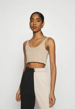 Cotton On ASH CROP TANK 2 PACK - Débardeur Produit de première qualité t-shirts et tops echancrure dos femme -France Cotton On Soldes Boutique 93dd213de70546e09f79b1821a947265
