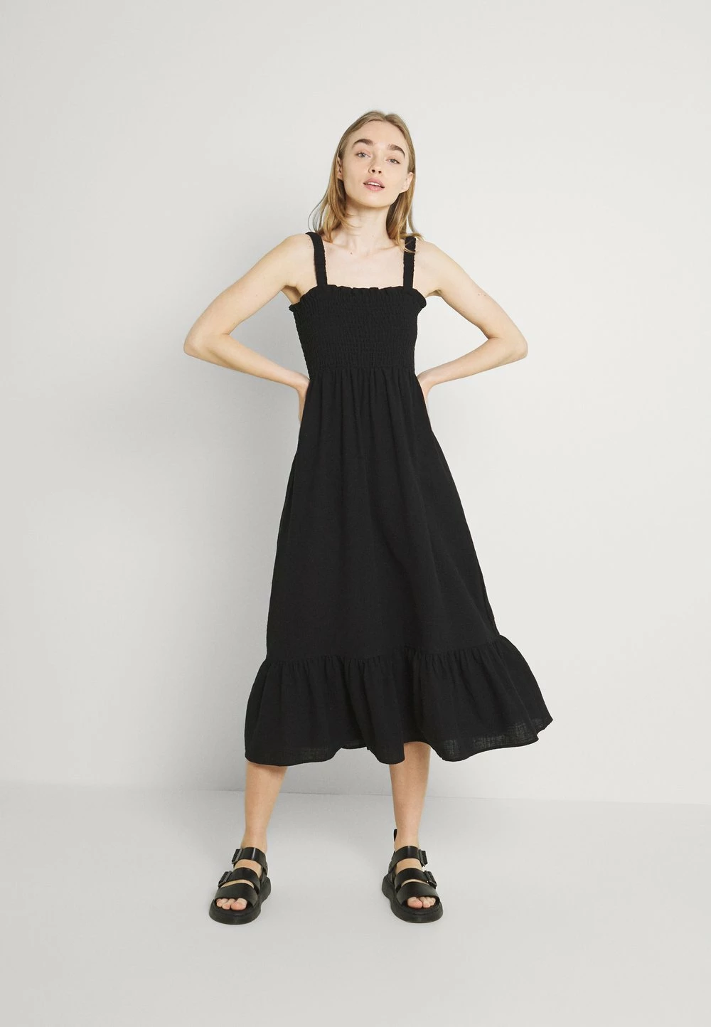 Cotton On SOPHIA BUTTON FRONT DRESS - Robe de jour Prix Affortable robes col carré femme 3 Cotton On SOPHIA BUTTON FRONT DRESS - Robe de jour Prix Affortable robes col carré femme