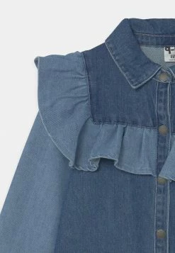 Prix Exclusifs Cotton On LUCILLE LONG SLEEVE FRILL DRESS - Robe en jean robes col à revers enfant -France Cotton On Soldes Boutique b2a48eb09c5147f29d9ad30bf0a6f43b