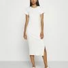 Cotton On ESSENTIAL SPLIT SHORT SLEEVE MIDI DRESS - Robe de jour Prix Légers robes col rond femme -France Cotton On Soldes Boutique be7222f70197445590379f771e767d1d