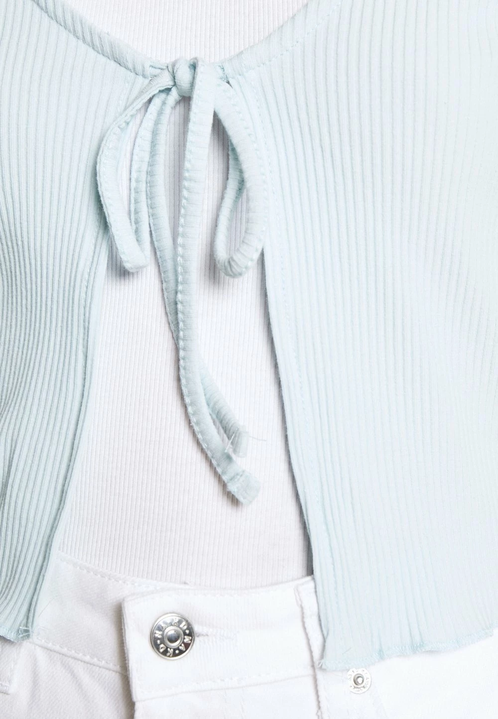 Cotton On VIVVY TIE FRONT - Gilet Qualité Excellente pulls et gilets laçage femme 7 Cotton On VIVVY TIE FRONT - Gilet Qualité Excellente pulls et gilets laçage femme – Image 5