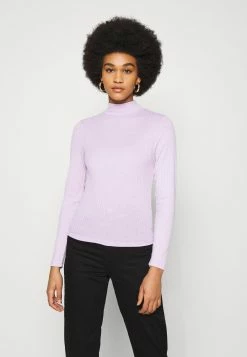 En promotion Cotton On MILA MOCK NECK LONG SLEEVE - T-shirt à manches longues t-shirts et tops col officier femme