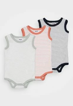 Cotton On SINGLET BUBBYSUIT 3 PACK UNISEX - Body Prix Dynamité cadeaux de naissance col rond