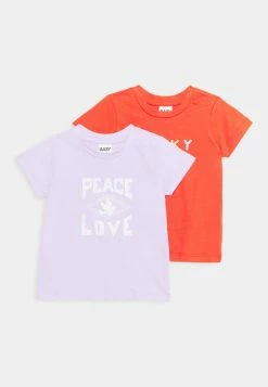 Cotton On JAMIE SHORT SLEEVE TEE 2 PACK UNISEX - T-shirt imprimé Se Vend Bas Prix t-shirts col rond