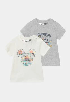Cotton On Qualité Supérieure JAMIE SHORT SLEEVE TEE 2 PACK UNISEX - T-shirt imprimé t-shirts col rond