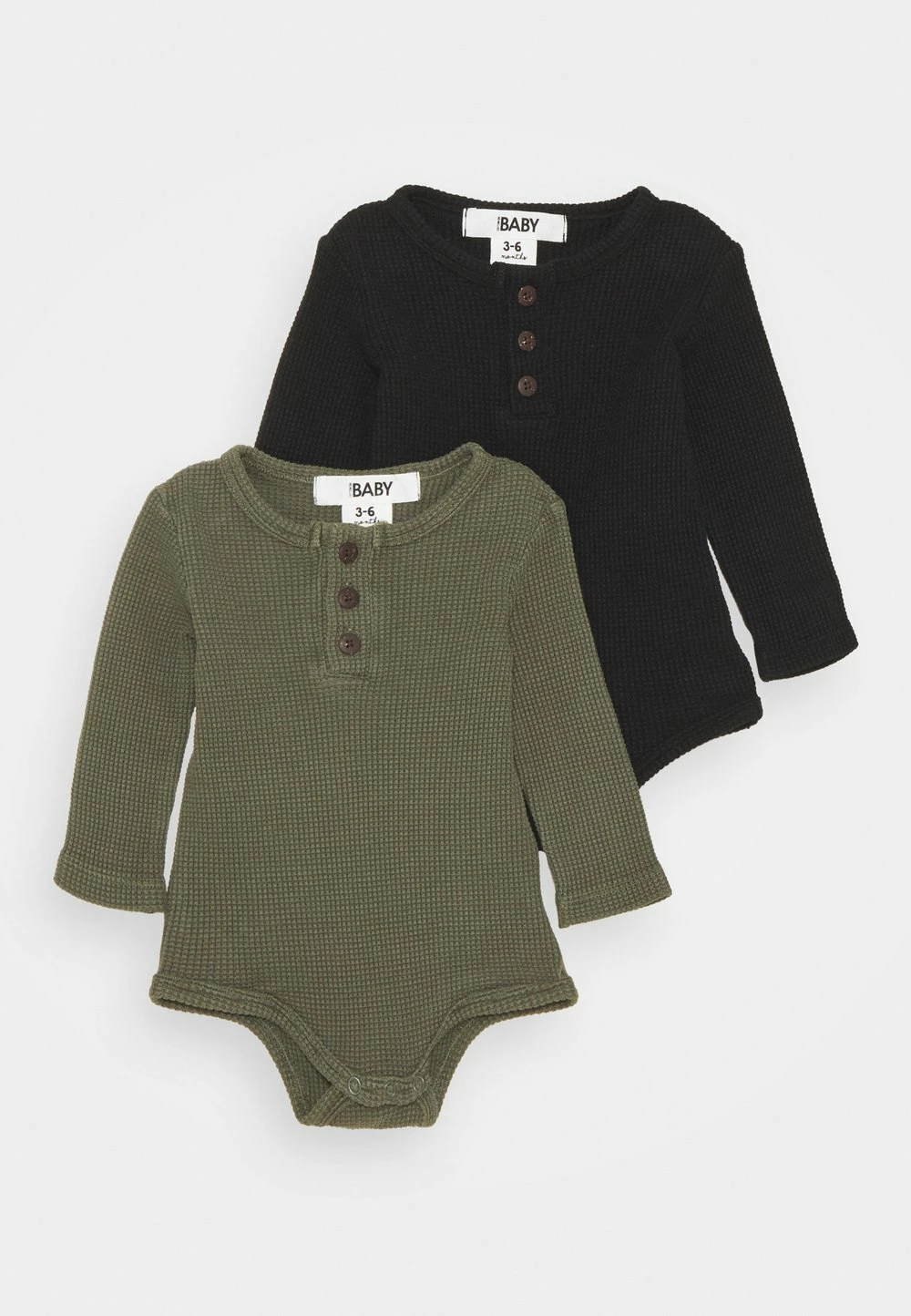 Prix Refroidis Cotton On LONG SLEEVE BUBBYSUIT 2 PACK - Body cadeaux de naissance col tunisien enfant 3 Prix Refroidis Cotton On LONG SLEEVE BUBBYSUIT 2 PACK - Body cadeaux de naissance col tunisien enfant